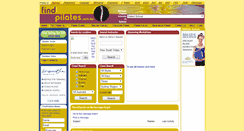 Desktop Screenshot of findpilates.com.au